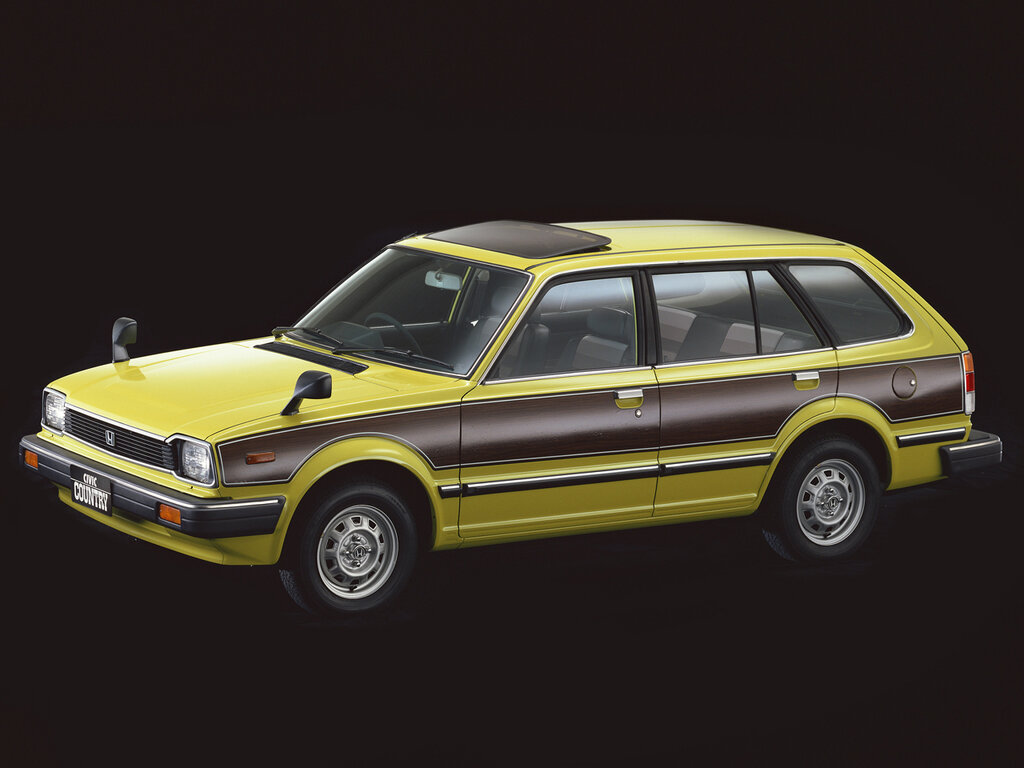 Honda Civic 2 поколение, рестайлинг, универсал (10.1981 - 09.1983)